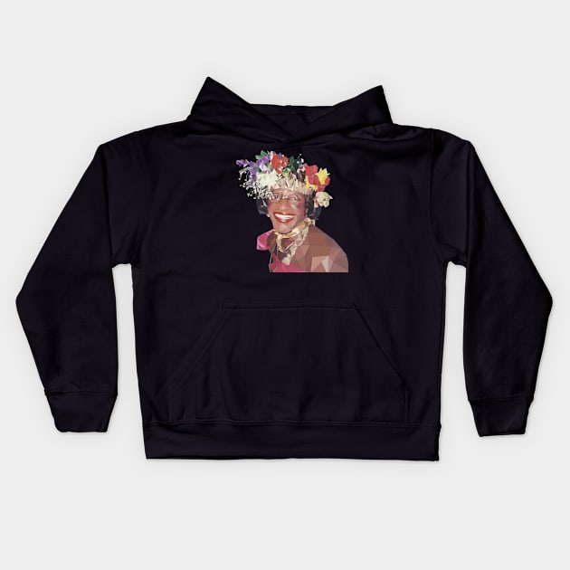 Marsha P. Johnson Kids Hoodie by Hermanitas Design